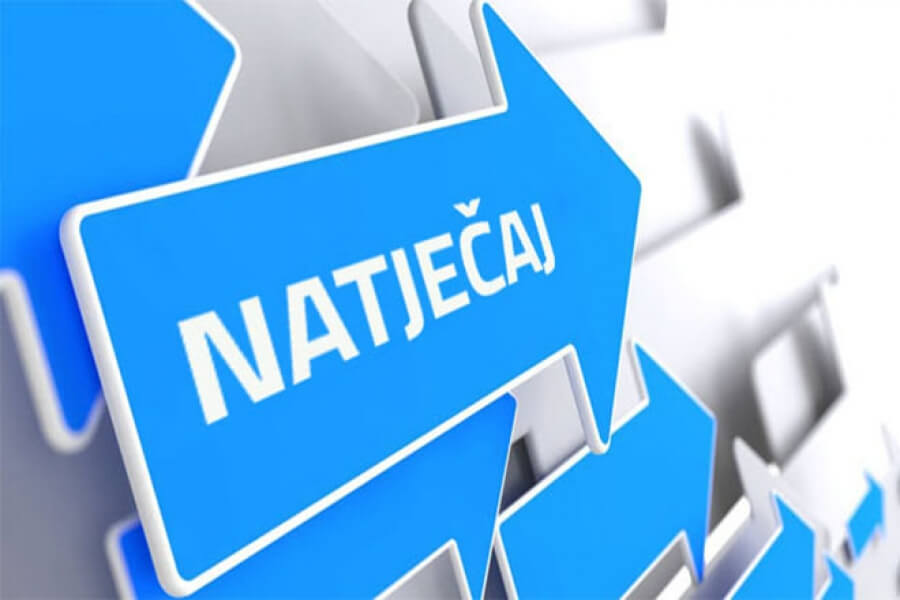 Natječaj za zasnivanje radnog odnosa